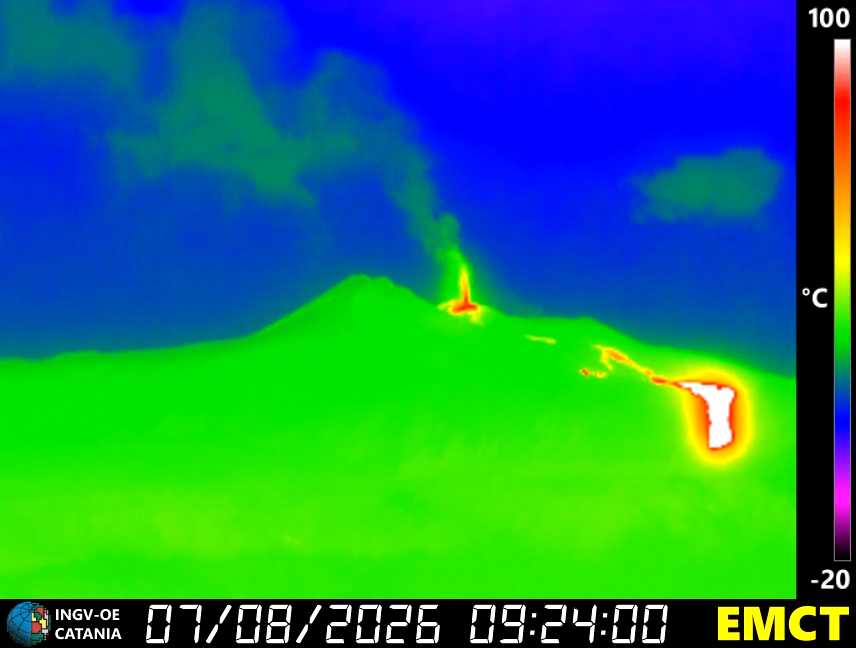 etna eruzione oggi
