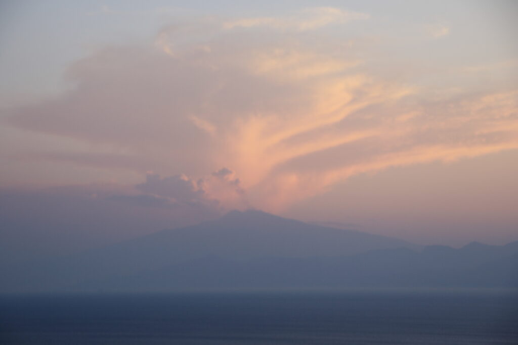 etna eruzione temporale sicilia