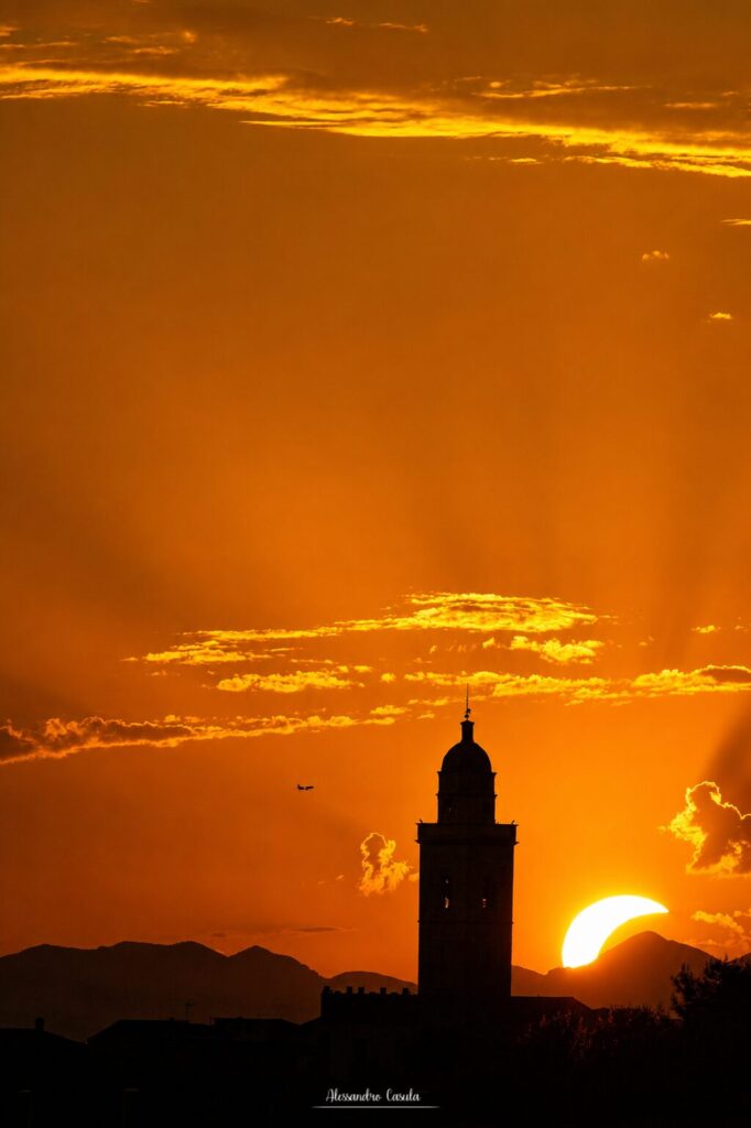 foto eclissi casula sardegna