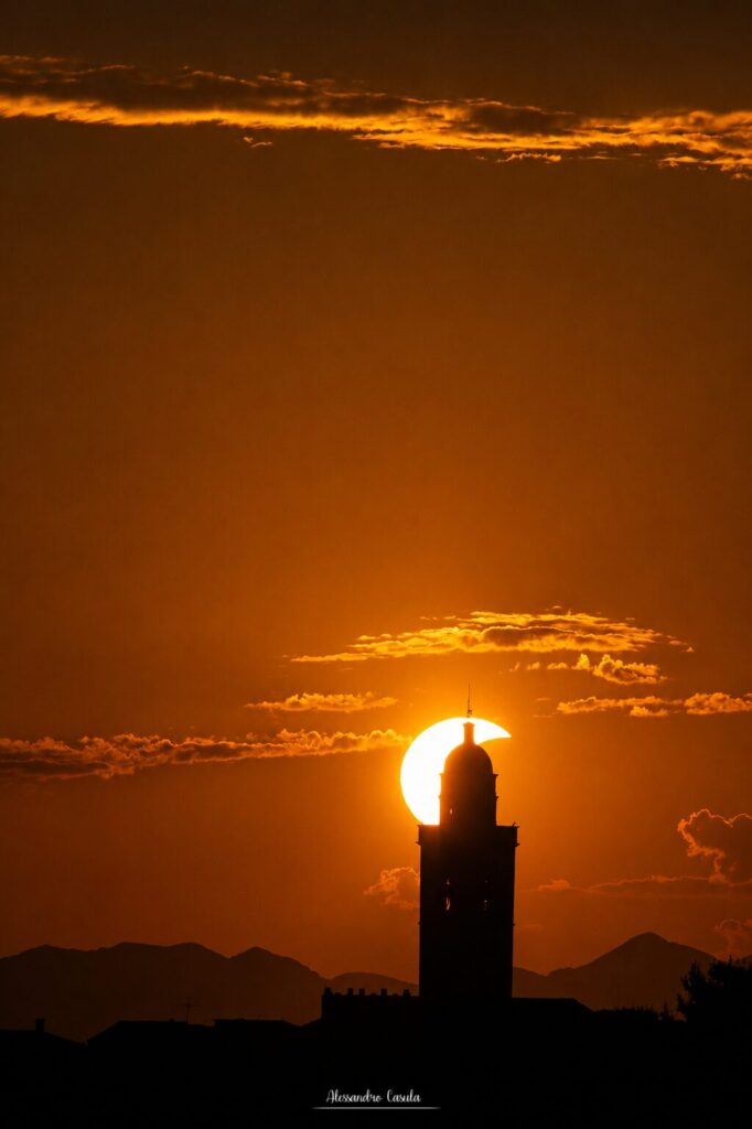 foto eclissi casula sardegna