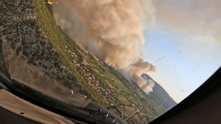incendi croazia dalmazia
