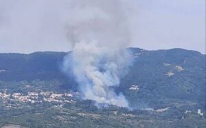 incendio castell'azzara toscana