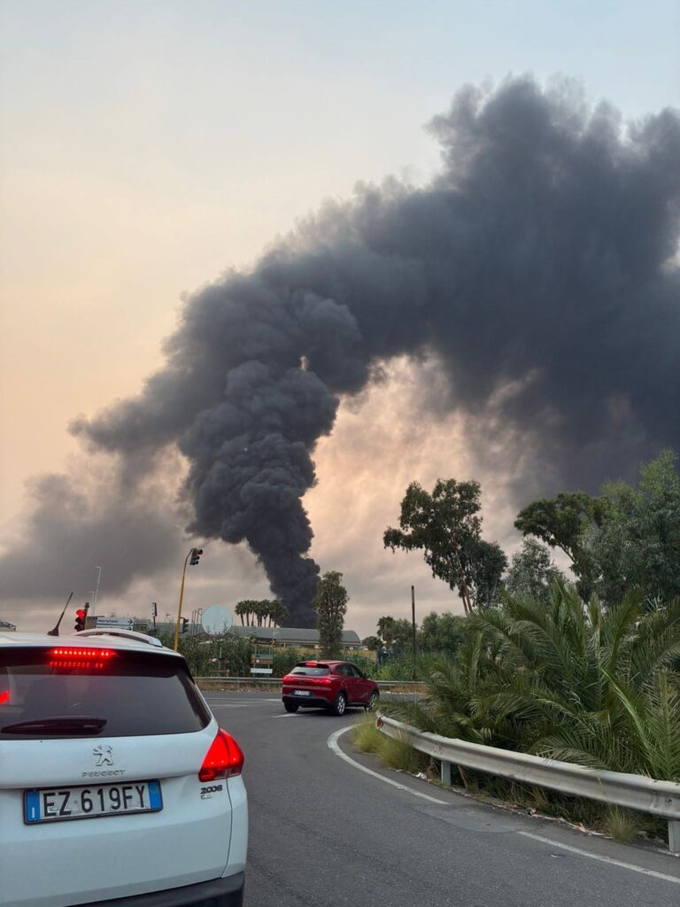 incendio catania