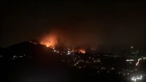incendio como monte goi