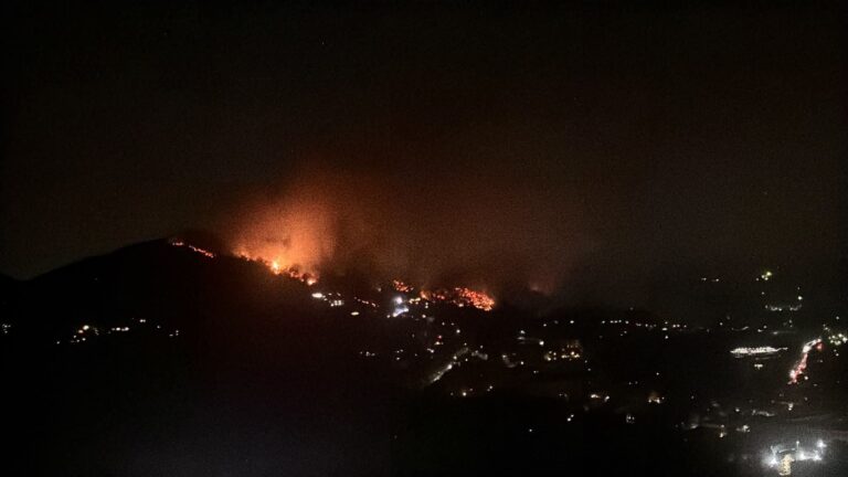incendio como monte goi