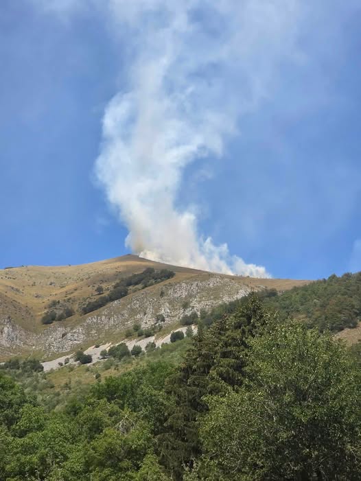 incendio monte piastra piemonte