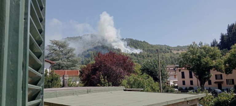 incendio palazzuolo sul senio toscana