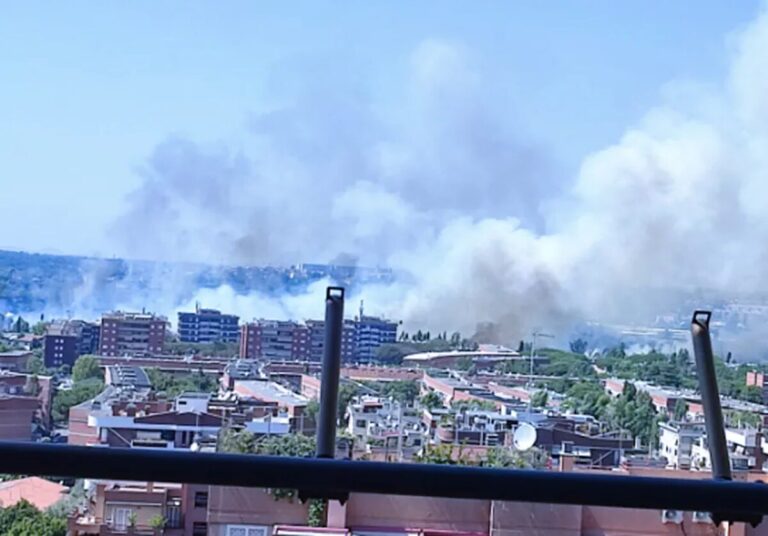 incendio roma