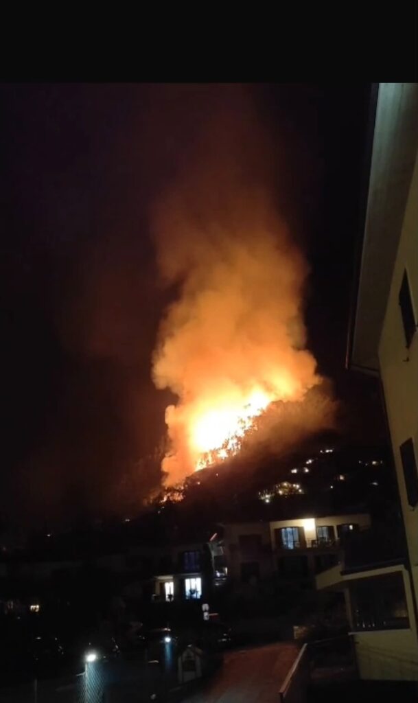 incendio tignale brescia