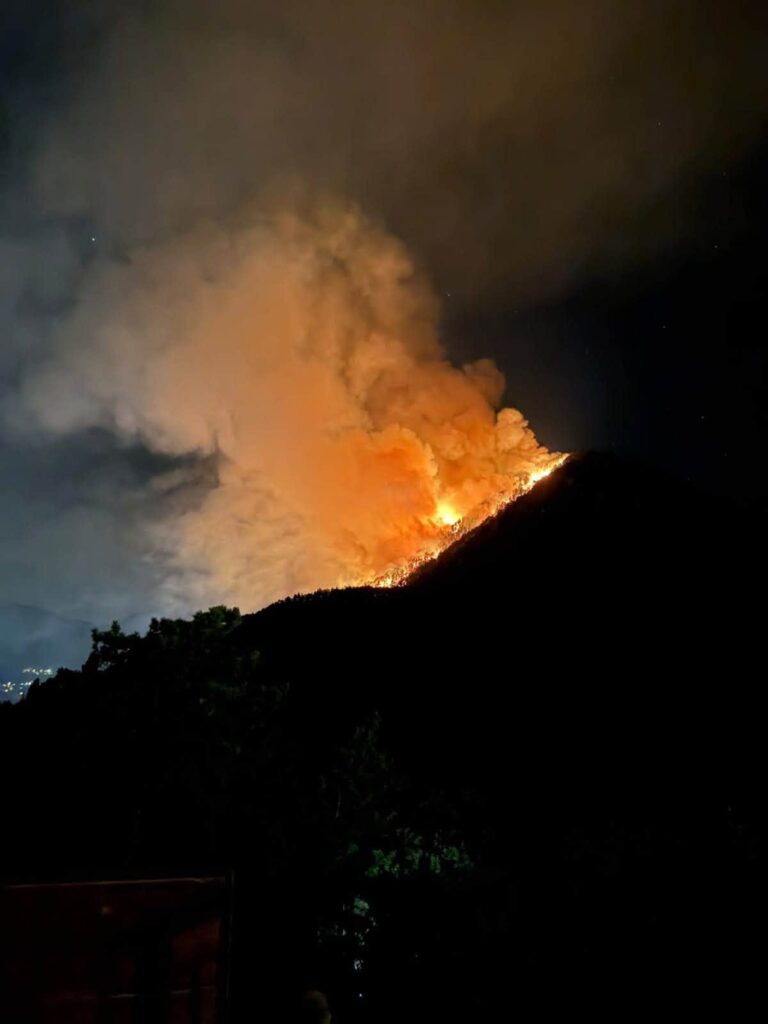 incendio tignale brescia
