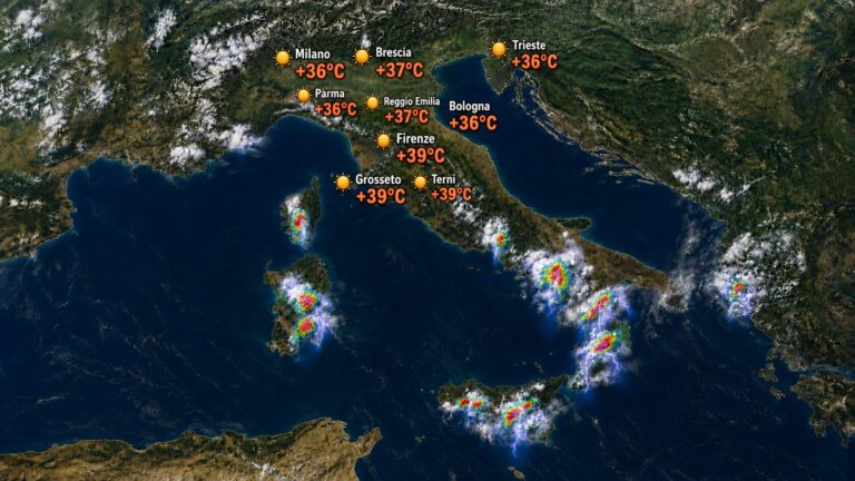 italia meteo 13 agosto 2026