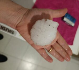 maltempo grandine Quistello lombardia