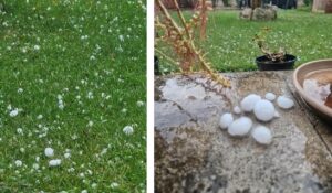 maltempo grandine avellino campania