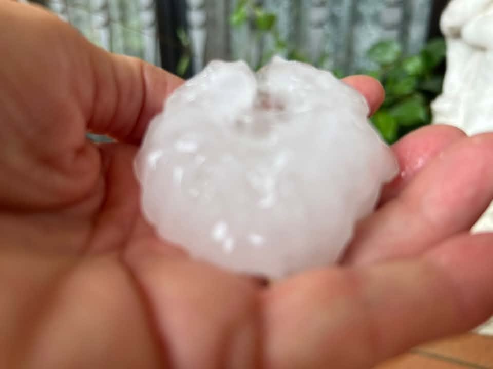 maltempo grandine stradella lombardia