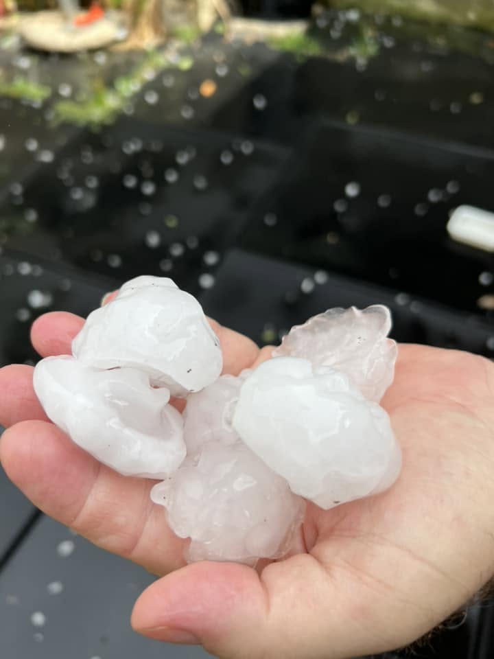 maltempo grandine stradella lombardia