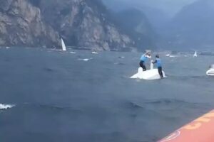 maltempo lago garda