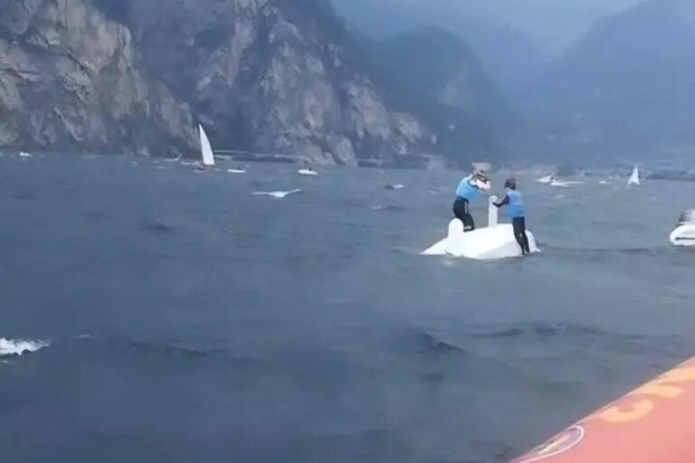 maltempo lago garda
