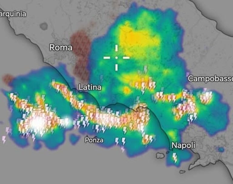 maltempo lazio campania