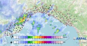 maltempo liguria