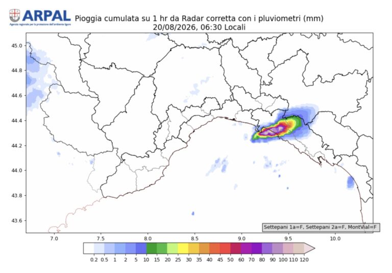 maltempo liguria