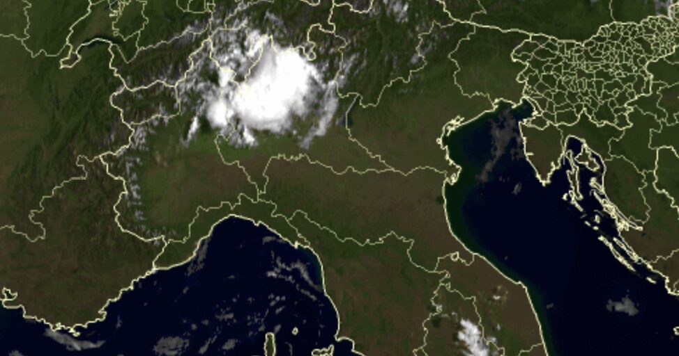 maltempo nord italia domenica 2 agosto