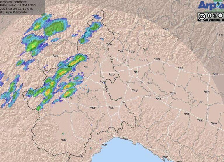 maltempo piemonte