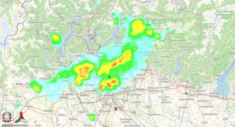 maltempo piemonte lombardia