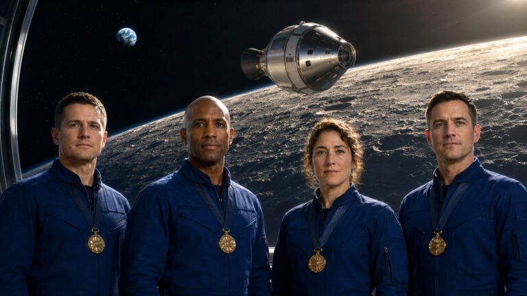 missione artemis Medaglia d'Onore Spaziale del Congresso
