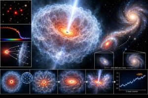 mistero dei punti rossi all'alba cosmica è svelato