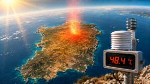 orani caldo record sardegna