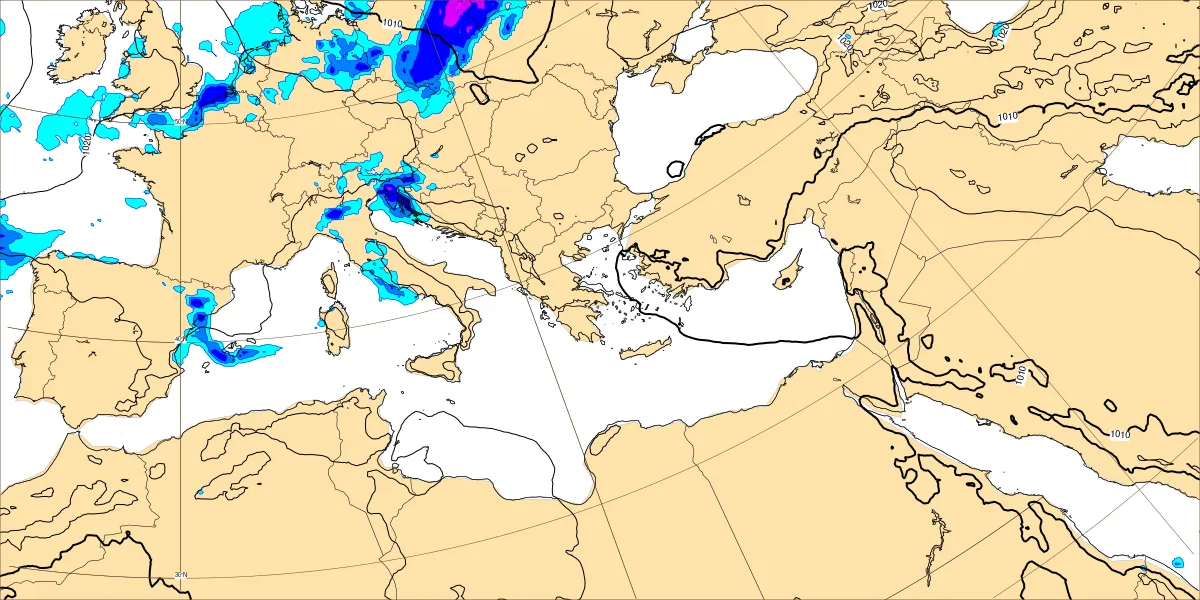 piogge residue sabato 22 agosto mattina