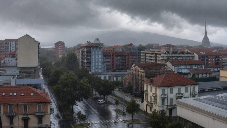 pioggia oggi torino