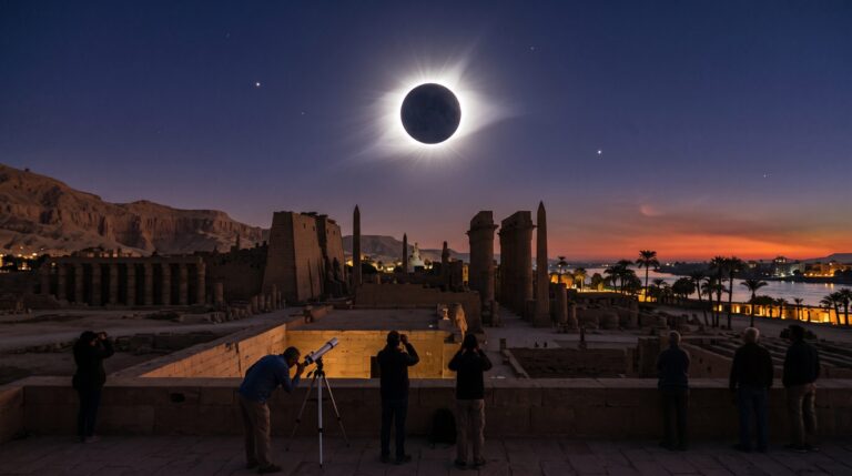 sole nero eclissi totale