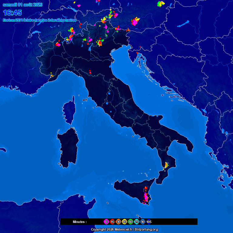 temporali oggi