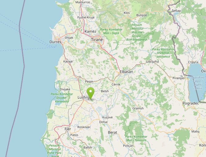 terremoto albania