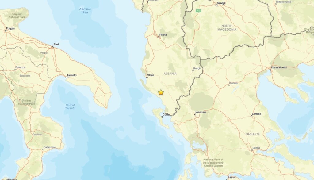 terremoto albania