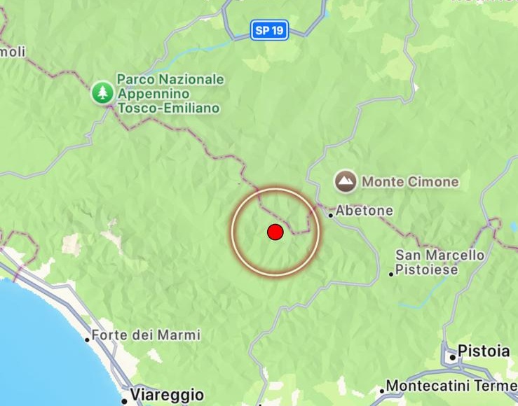 terremoto barga toscana