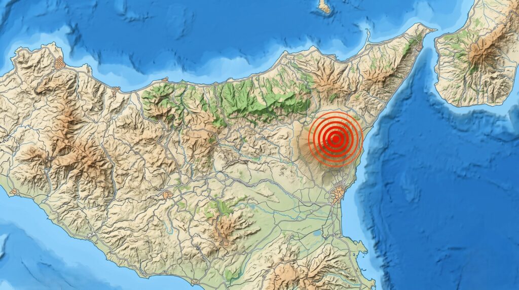 terremoto etna oggi