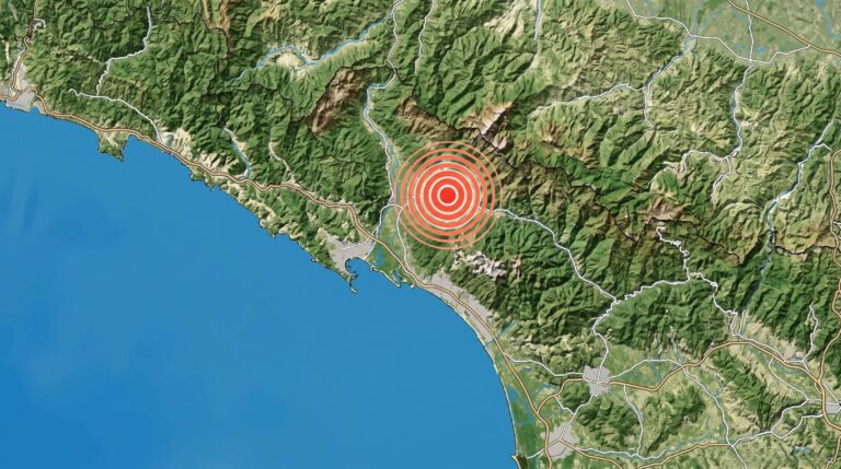 terremoto oggi toscana