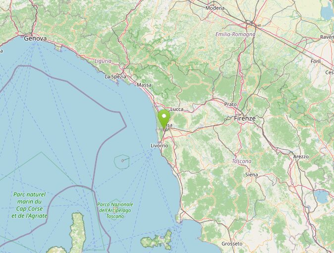 terremoto oggi toscana pisa