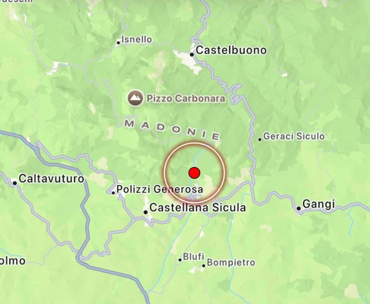 terremoto petralia sottana sicilia