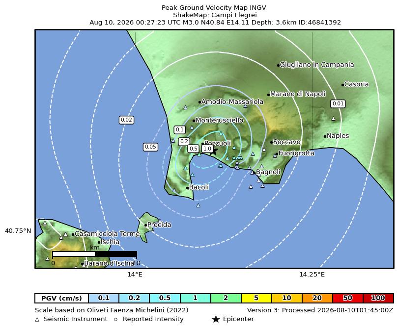 terremoto pozzuoli 10 agosto