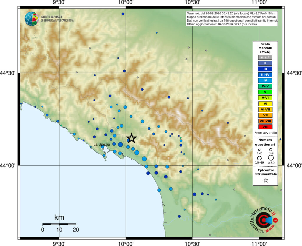 terremoto toscana