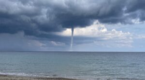 tornado al largo di Pizzo Calabro e Vibo Marina
