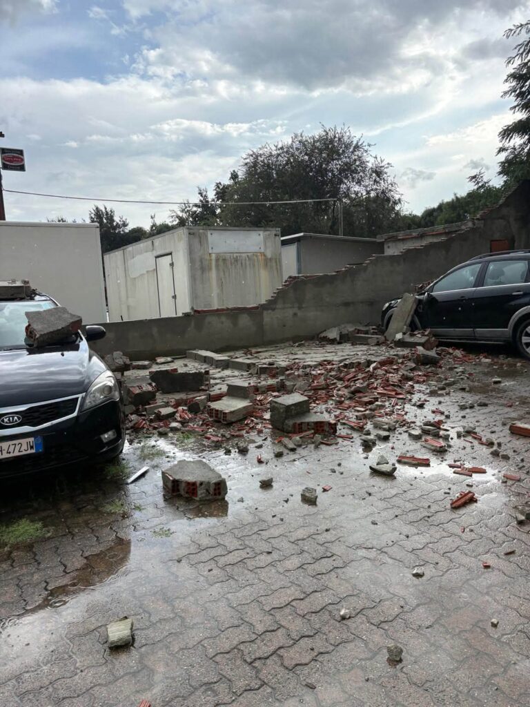 tornado chivasso danni