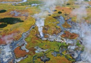 valle dei geyser russia
