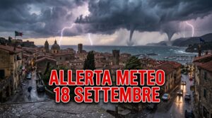 Allerta Meteo 18 settembre