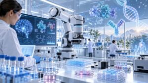 Anthropic apre un laboratorio di biologia dove Claude guiderà i robot a sviluppare di nuovi farmaci
