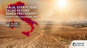 Clima, CNR l'estate 2026 la più calda dal 1950