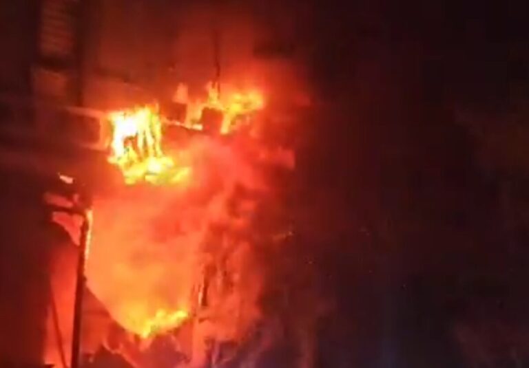 Incendio Congo